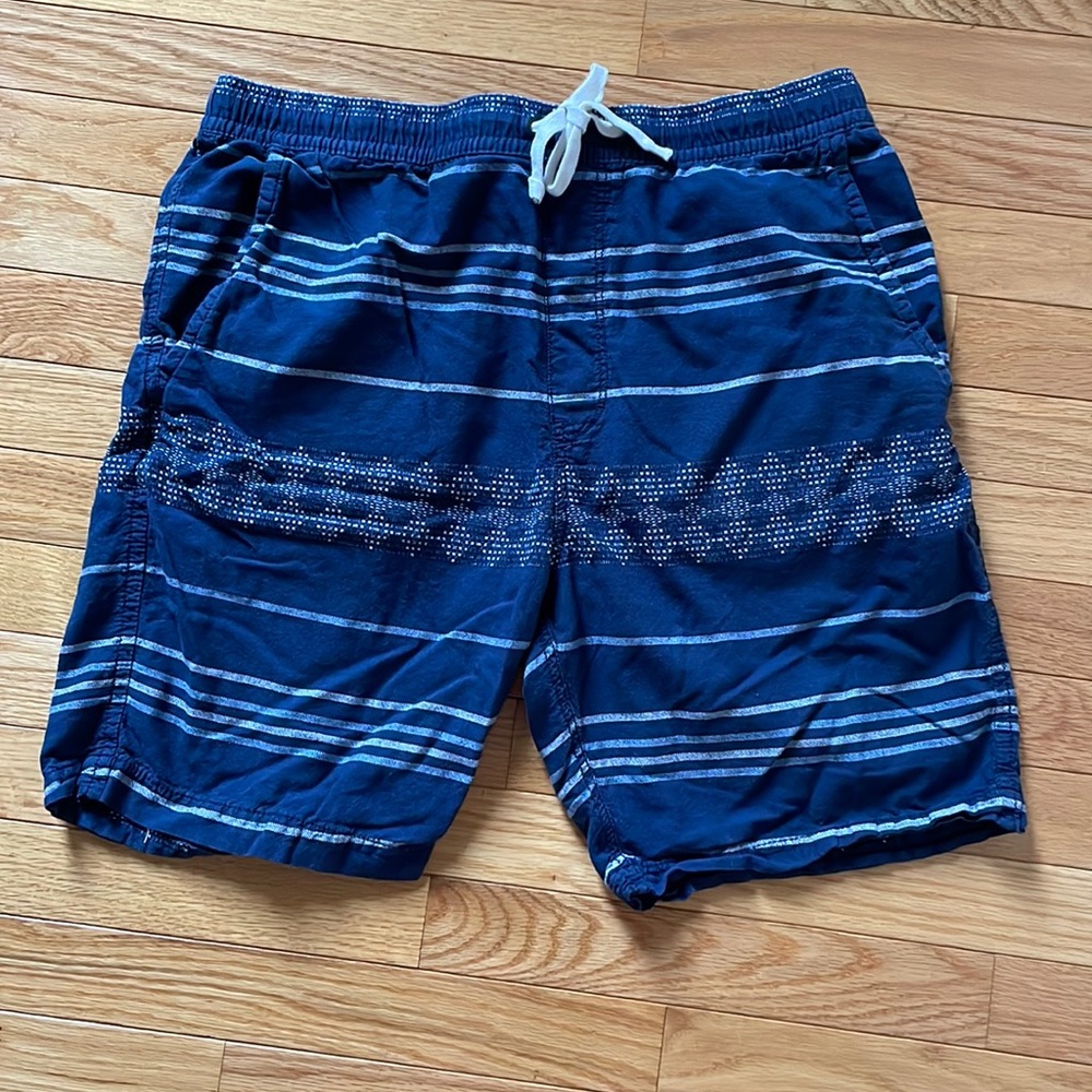 American Eagle Outfitters Men's Pull On Shorts Blue Large